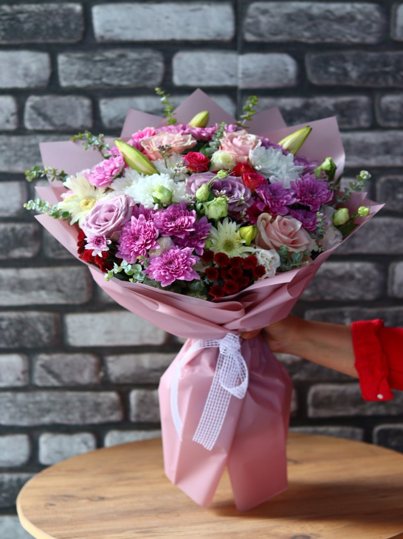 Marbling Bloom Buket