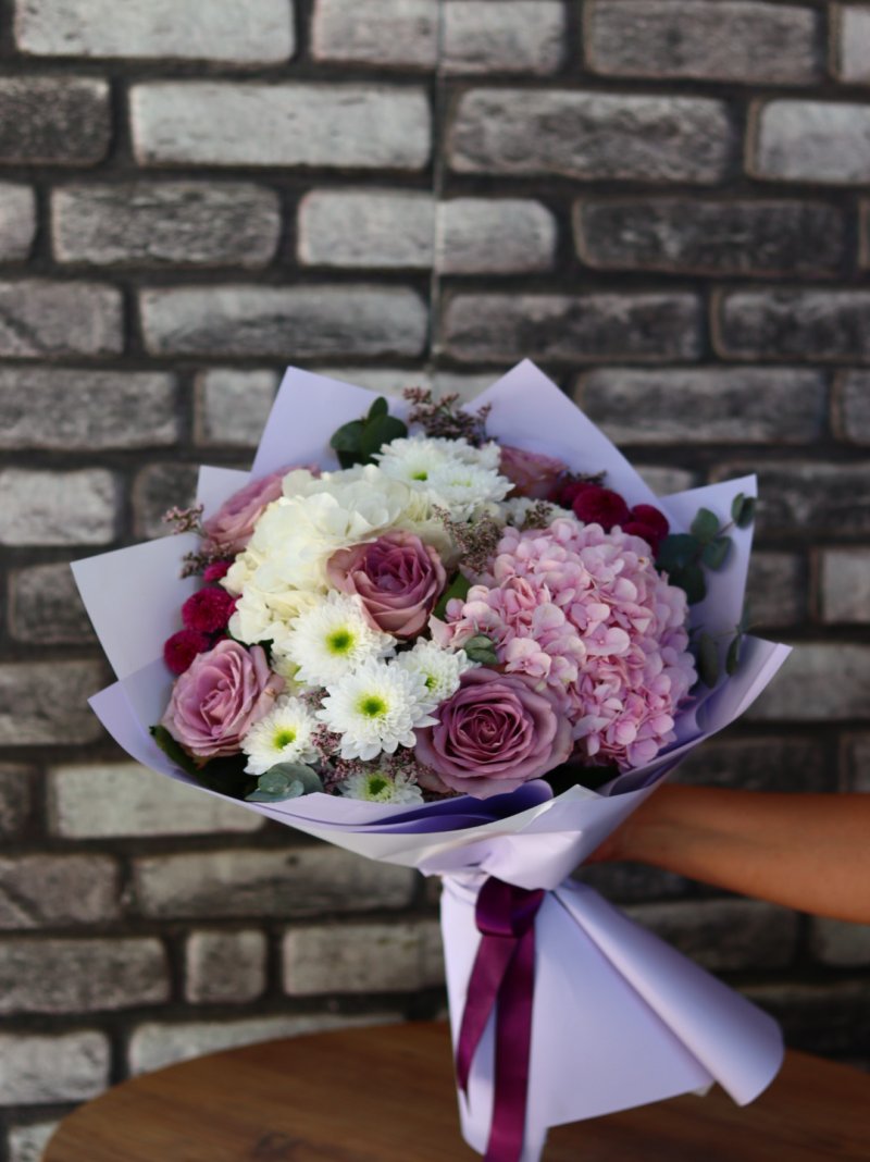 Marbling Bloom Buket